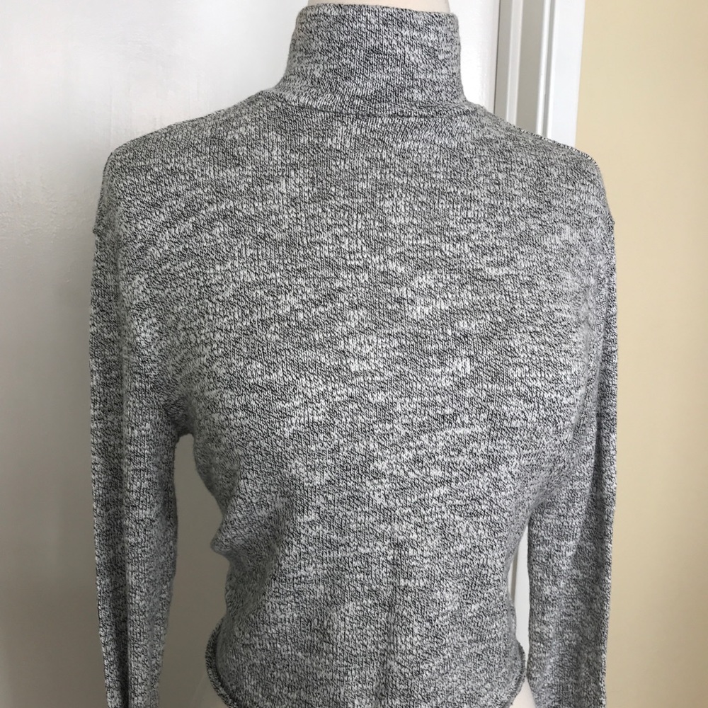 Abercrombie and Fitch loose crop turtle neck.